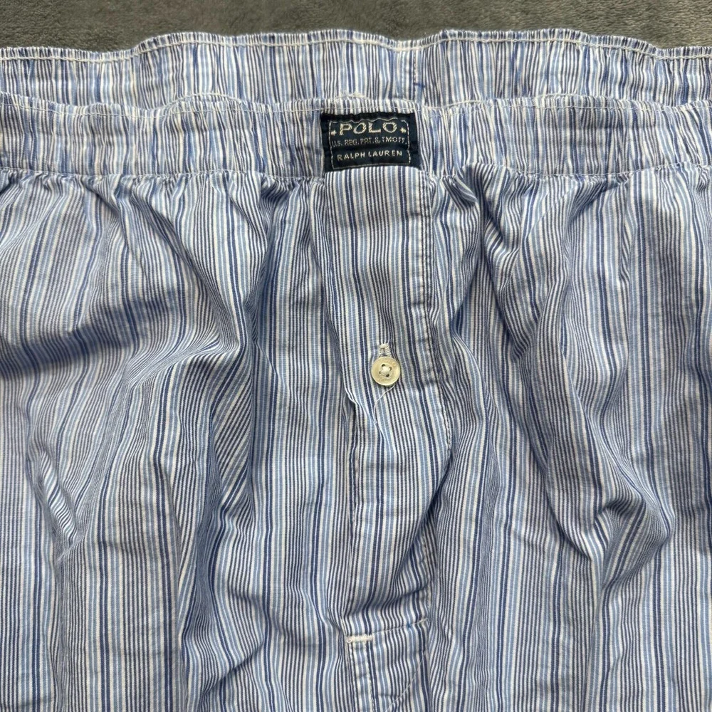 Polo Ralph Lauren Mens XL Vintage Sleepwear Striped‎ Lightweight Pants